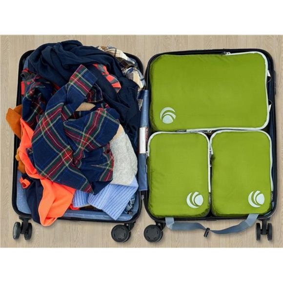 Compression Packing Cubes Set, Ultralight Expandable Travel Packing Organizers - Picture 7 of 8